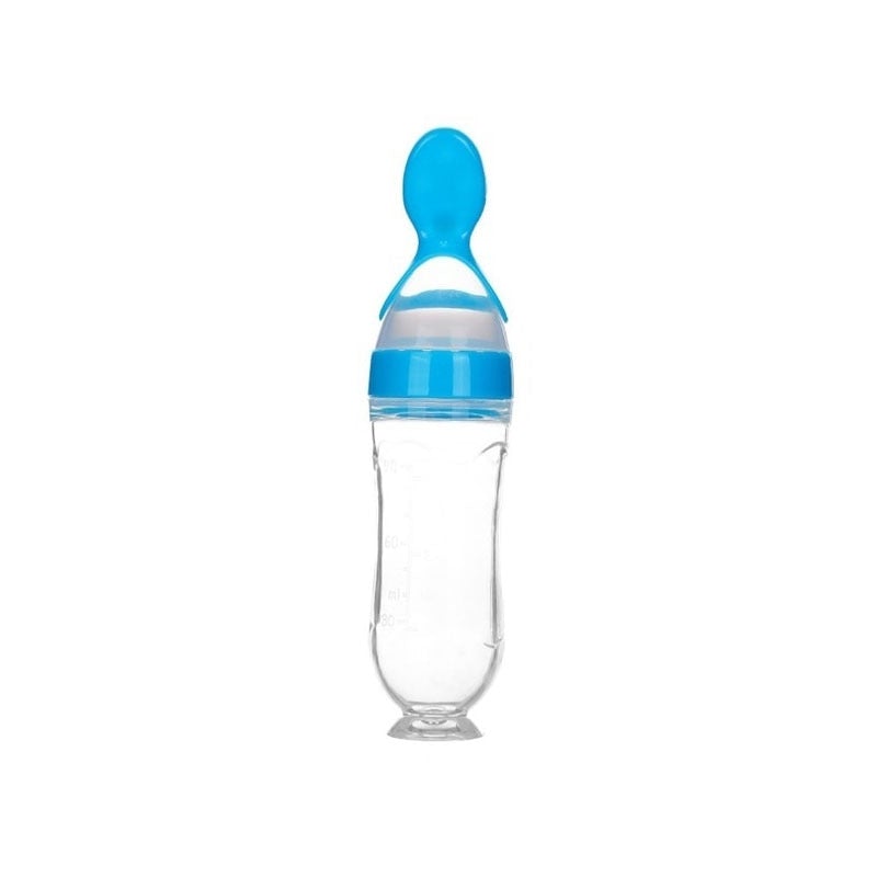Biberon avec cuillère pour nouveau - né | EasyBottle™ - Petitmondemagik.com