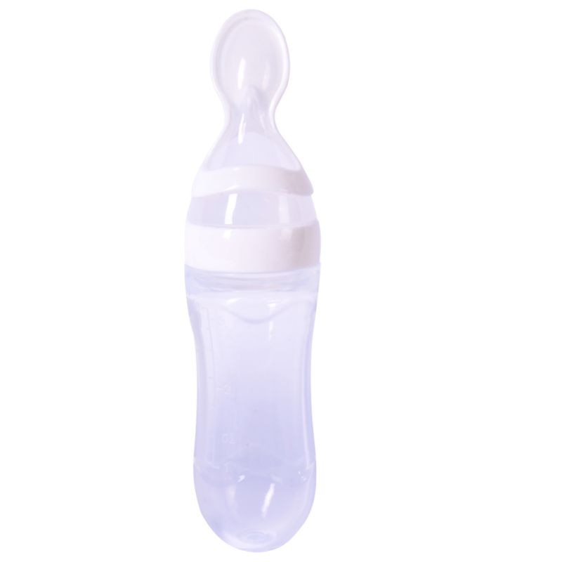 Biberon avec cuillère pour nouveau - né | EasyBottle™ - Petitmondemagik.com