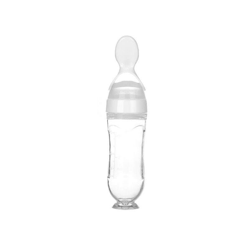 Biberon avec cuillère pour nouveau - né | EasyBottle™ - Petitmondemagik.com