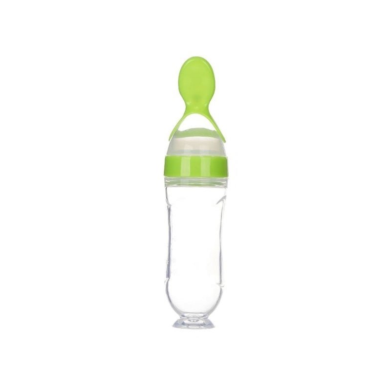 Biberon avec cuillère pour nouveau - né | EasyBottle™ - Petitmondemagik.com
