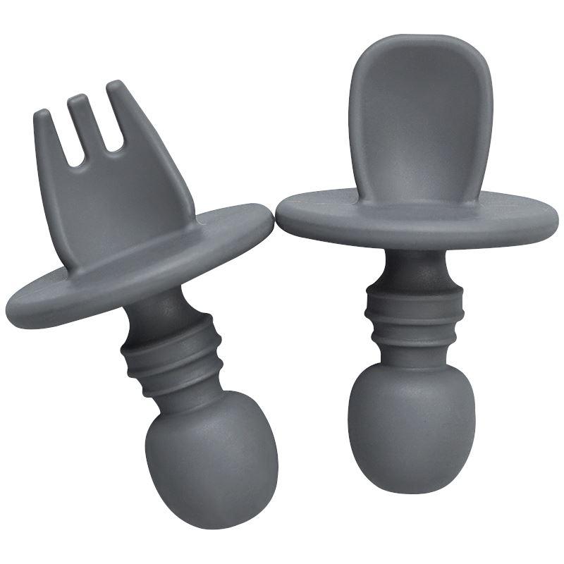 CuttieSpoon™ | Cuillère et fourchette pour bébé | Maman - Petitmondemagik.com