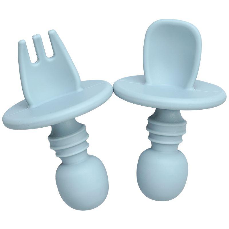 CuttieSpoon™ | Cuillère et fourchette pour bébé | Maman - Petitmondemagik.com