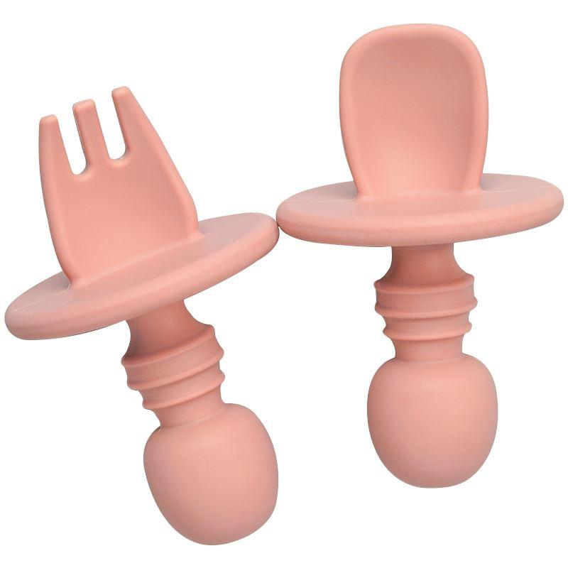 CuttieSpoon™ | Cuillère et fourchette pour bébé | Maman - Petitmondemagik.com