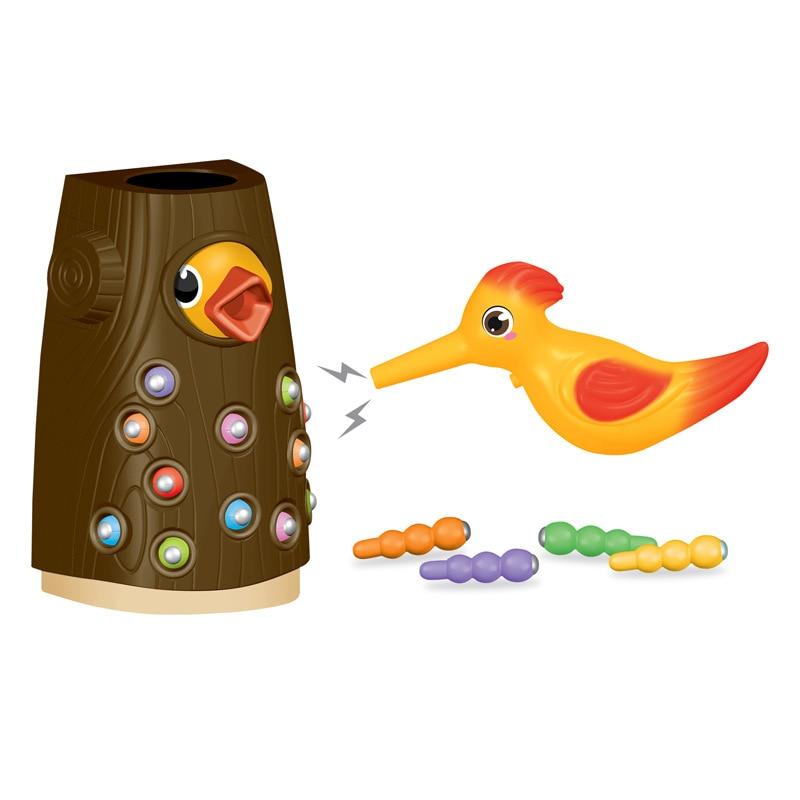 FeedingBird™ - Jouets magnétique attrape - ver | Jeux enfants - Petitmondemagik.com