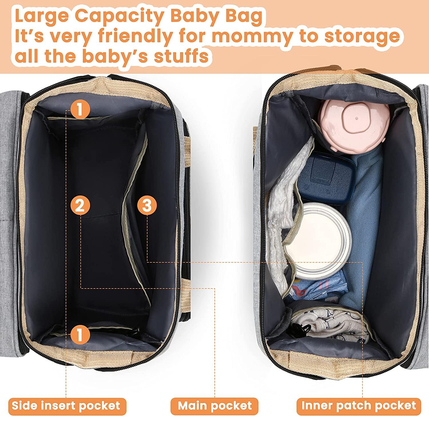 Sac à langer portatif | Berceau de voyage BabyNappy™ - Petitmondemagik.com