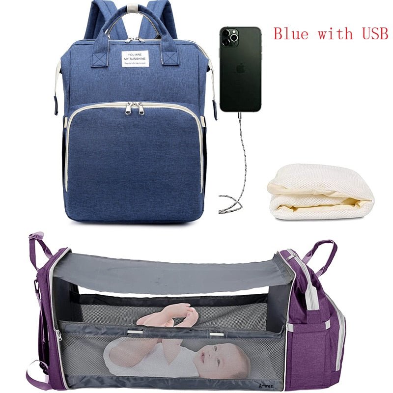 Sac à langer portatif | Berceau de voyage BabyNappy™ - Petitmondemagik.com